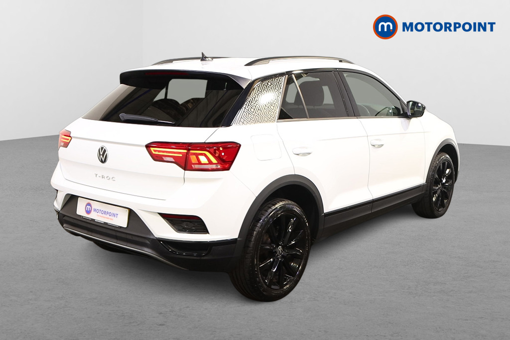 Volkswagen T-Roc Black Edition Automatic Petrol SUV - Stock Number (1582914) - Drivers side rear corner
