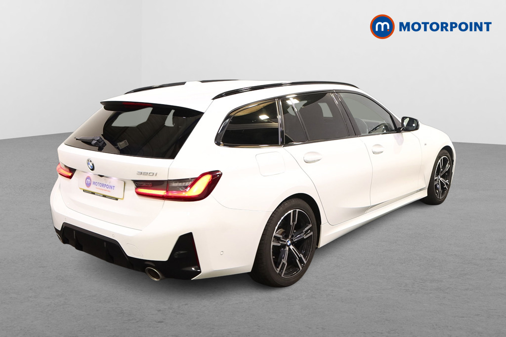 BMW 3 Series M Sport Automatic Petrol Estate - Stock Number (1583892) - Drivers side rear corner