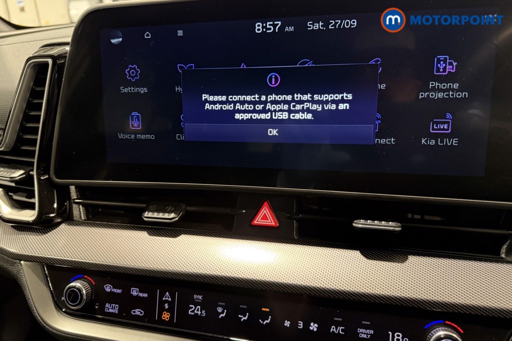 KIA Sportage Gt-Line Automatic Petrol-Electric Hybrid SUV - Stock Number (1576409) - 12th supplementary image