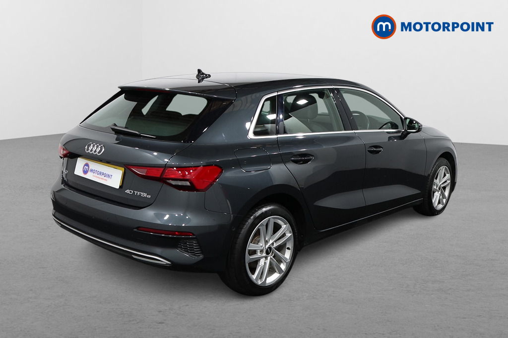 Audi A3 Sport Automatic Petrol Plug-In Hybrid Hatchback - Stock Number (1566336) - Drivers side rear corner