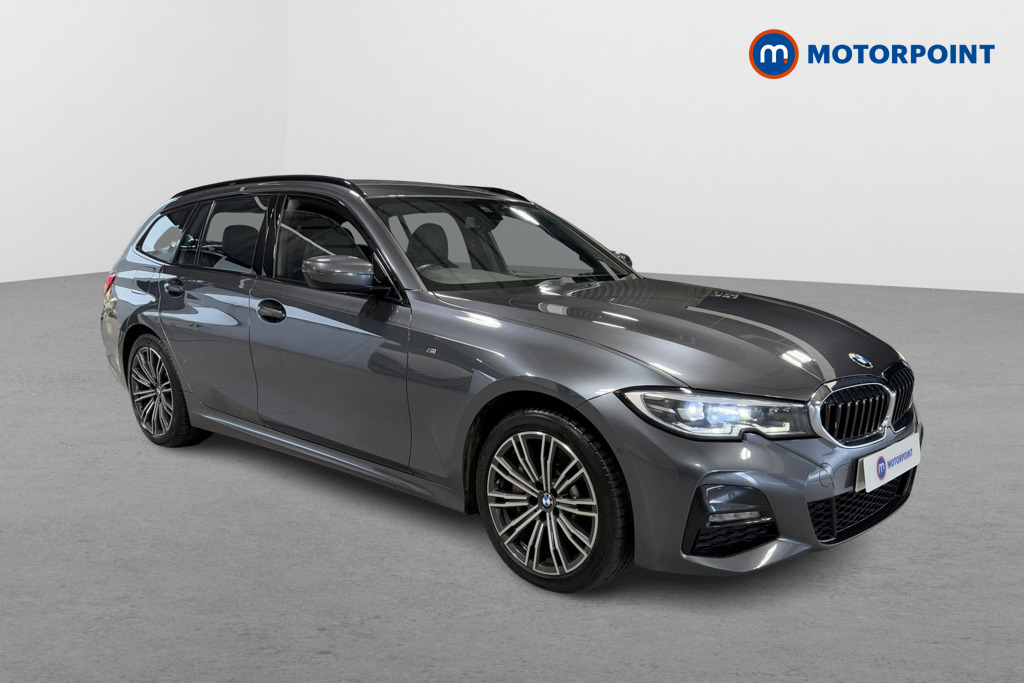 BMW 3 Series M Sport Automatic Petrol Plug-In Hybrid Estate - Stock Number (1572907) - Drivers side front corner