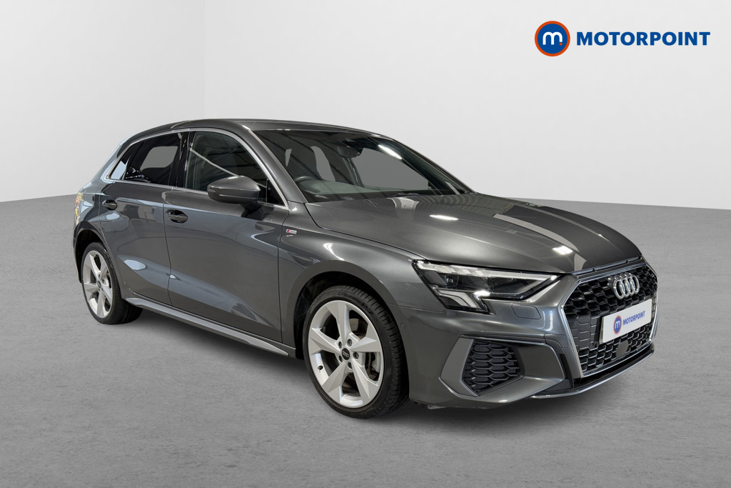 Audi A3 S Line Automatic Petrol Plug-In Hybrid Hatchback - Stock Number (1574339) - Drivers side front corner