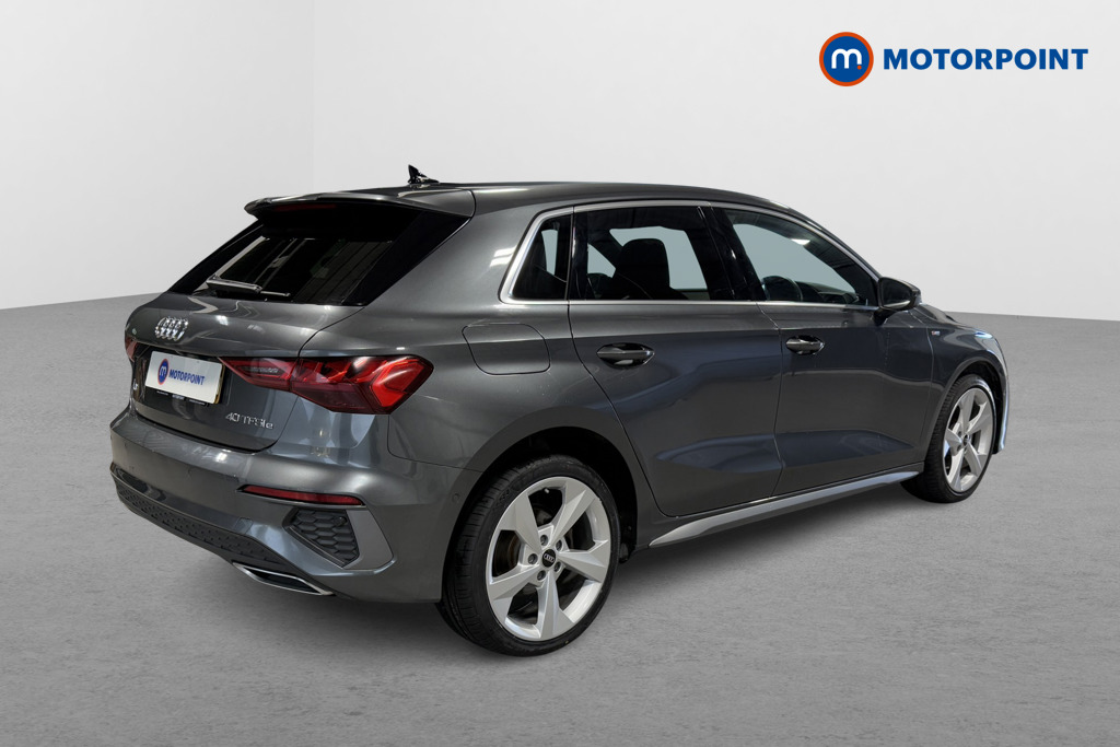 Audi A3 S Line Automatic Petrol Plug-In Hybrid Hatchback - Stock Number (1574339) - Drivers side rear corner
