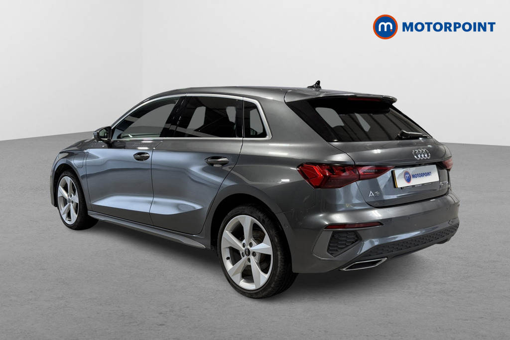 Audi A3 S Line Automatic Petrol Plug-In Hybrid Hatchback - Stock Number (1574339) - Passenger side rear corner
