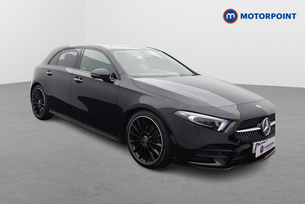 Mercedes-Benz A Class Amg Line Premium Plus Night Edition Automatic Petrol Hatchback - Stock Number (1580033) - Drivers side front corner