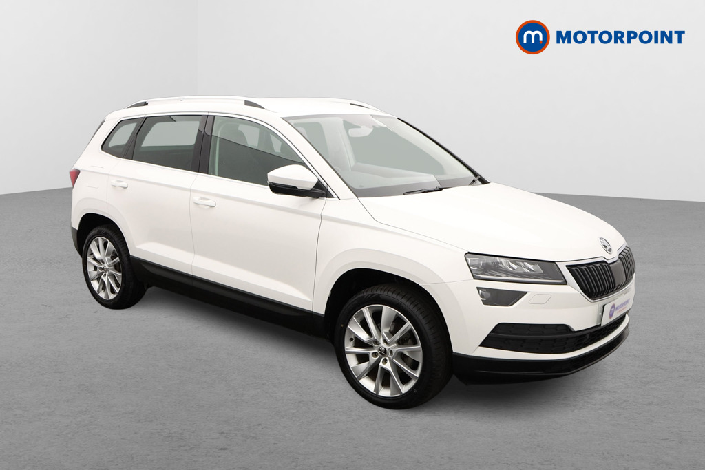 Skoda Karoq Se L Manual Petrol SUV - Stock Number (1580369) - Drivers side front corner