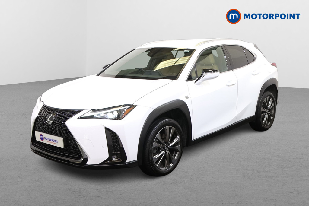 Lexus UX F-Sport Design Automatic Petrol-Electric Hybrid SUV - Stock Number (1580897) - Passenger side front corner