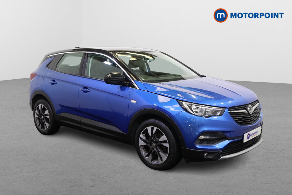 Vauxhall Grandland X Sport Nav Manual Petrol SUV - Stock Number (1581078) - Drivers side front corner