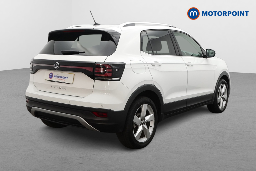 Volkswagen T-Cross SEL Manual Petrol SUV - Stock Number (1581432) - Drivers side rear corner
