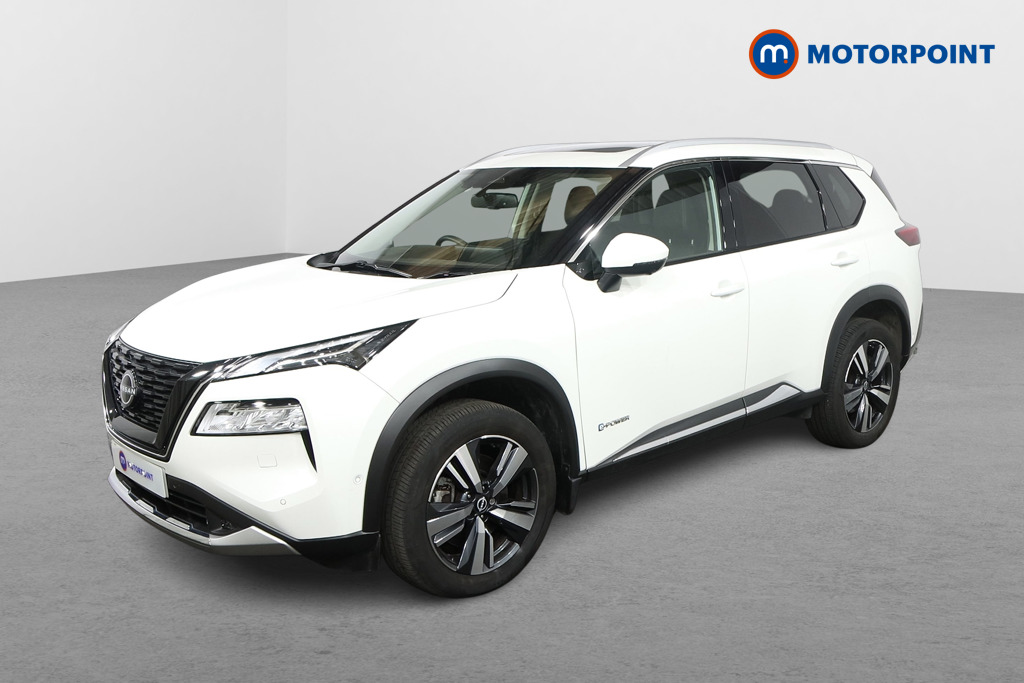 Nissan X-Trail Tekna Automatic Petrol-Electric Hybrid SUV - Stock Number (1581592) - Passenger side front corner