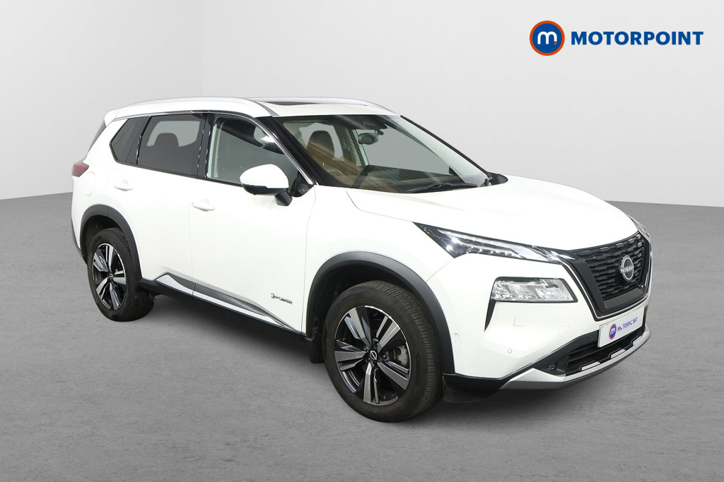 Nissan X-Trail Tekna Automatic Petrol-Electric Hybrid SUV - Stock Number (1581592) - Drivers side front corner