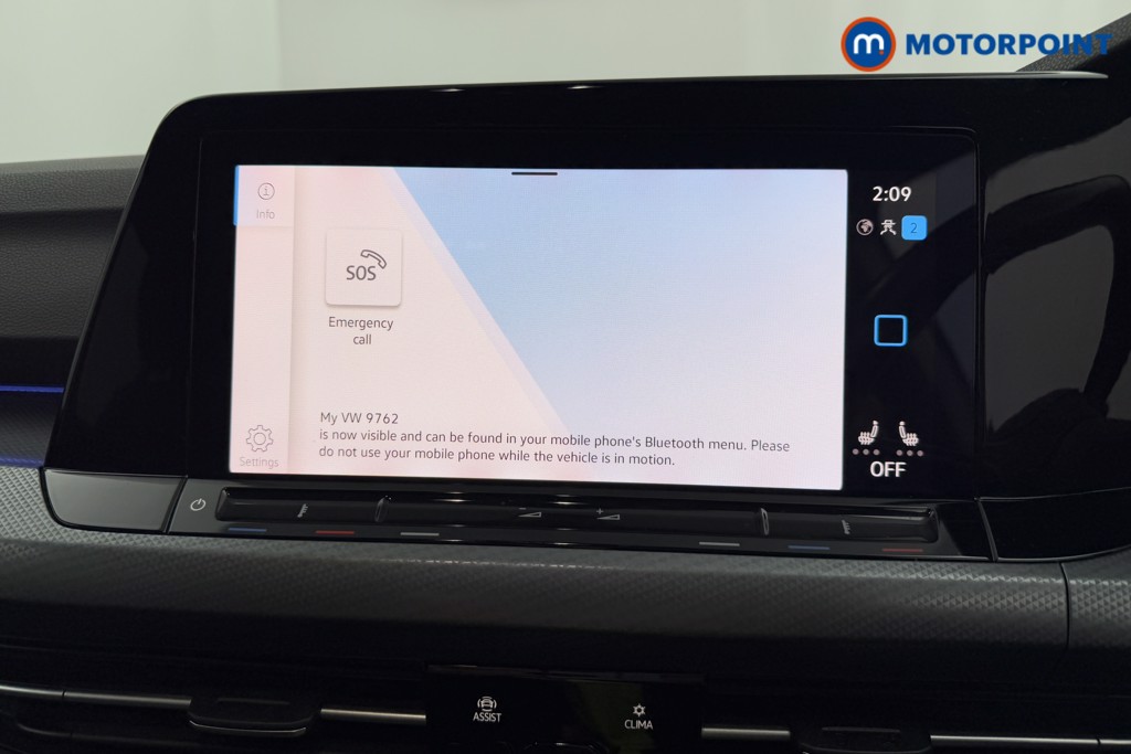 Volkswagen Golf Active Automatic Petrol Hatchback - Stock Number (1584431) - 8th supplementary image