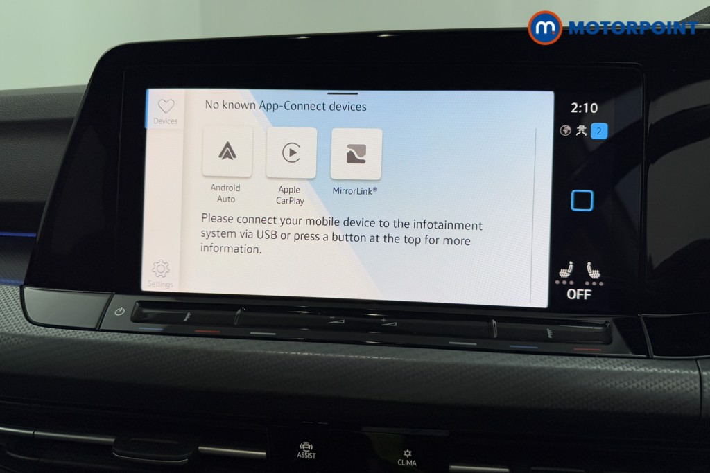 Volkswagen Golf Active Automatic Petrol Hatchback - Stock Number (1584431) - 11th supplementary image