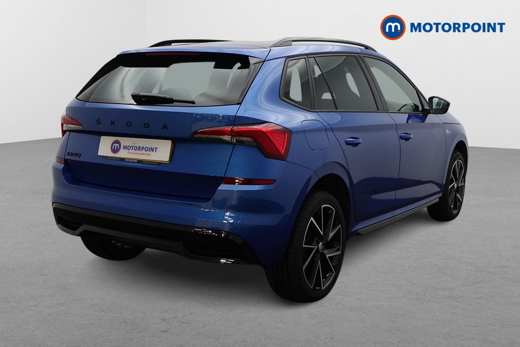 Skoda Kamiq Monte Carlo Manual Petrol SUV - Stock Number (1585114) - Drivers side rear corner