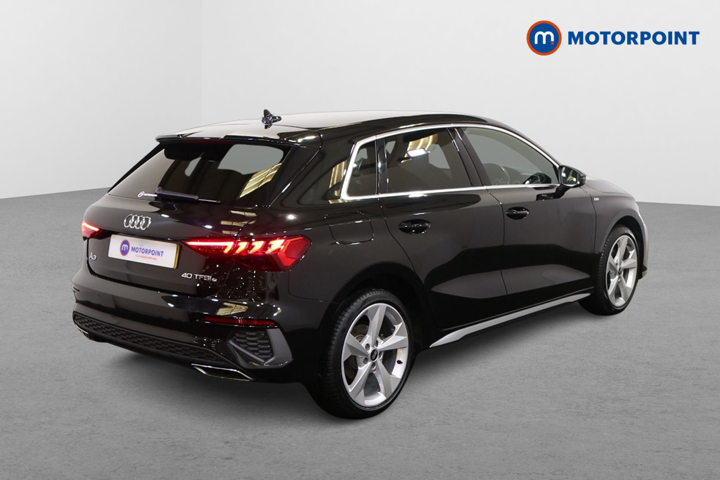 Audi A3 S Line Automatic Petrol Plug-In Hybrid Hatchback - Stock Number (1585412) - Drivers side rear corner