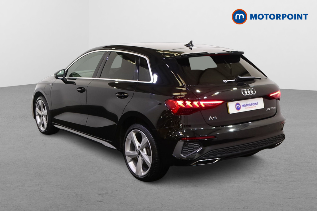 Audi A3 S Line Automatic Petrol Plug-In Hybrid Hatchback - Stock Number (1585412) - Passenger side rear corner