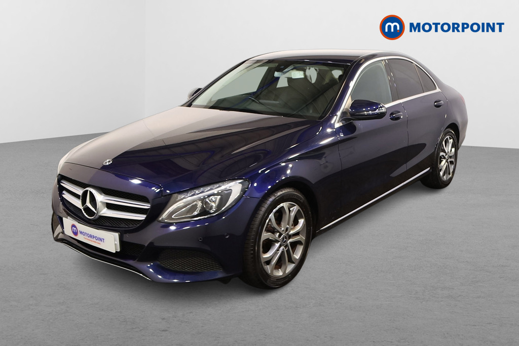 Mercedes-Benz C Class Sport Automatic Petrol Saloon - Stock Number (1569036) - Passenger side front corner