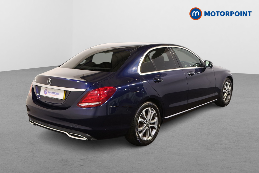 Mercedes-Benz C Class Sport Automatic Petrol Saloon - Stock Number (1569036) - Drivers side rear corner