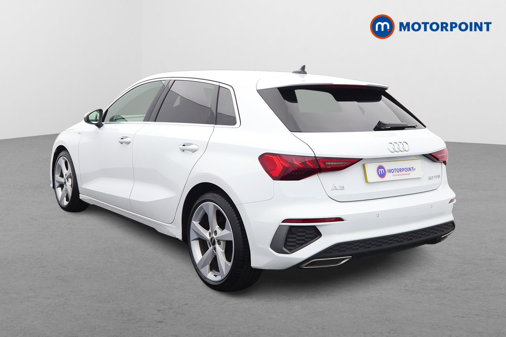 Audi A3 S Line Automatic Petrol Hatchback - Stock Number (1578450) - Passenger side rear corner