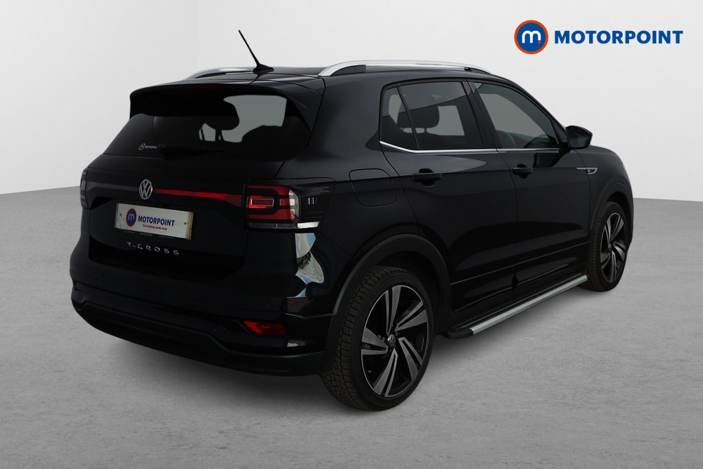 Volkswagen T-Cross R-Line Automatic Petrol SUV - Stock Number (1579083) - Drivers side rear corner