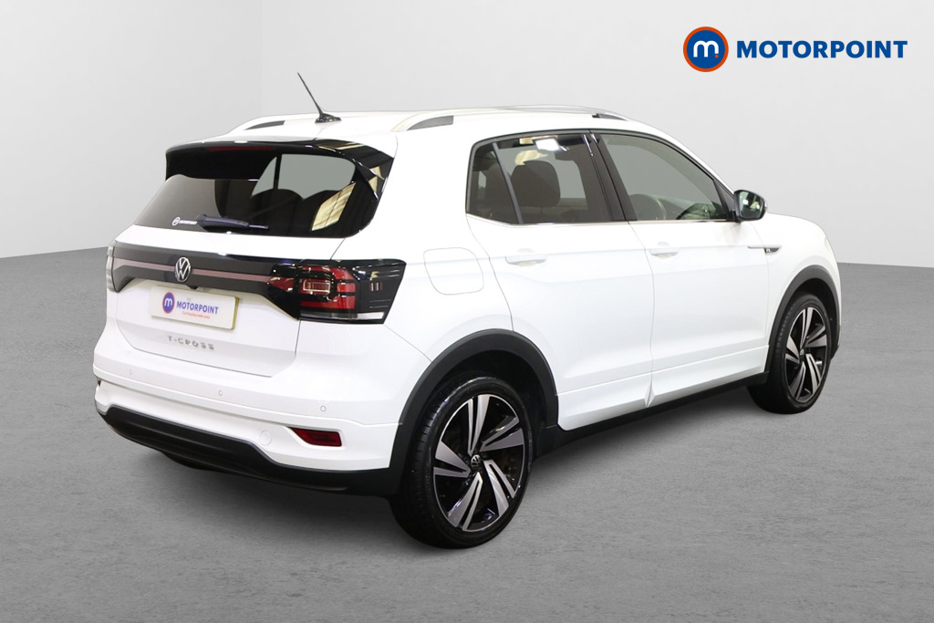 Volkswagen T-Cross R-Line Automatic Petrol SUV - Stock Number (1582040) - Drivers side rear corner