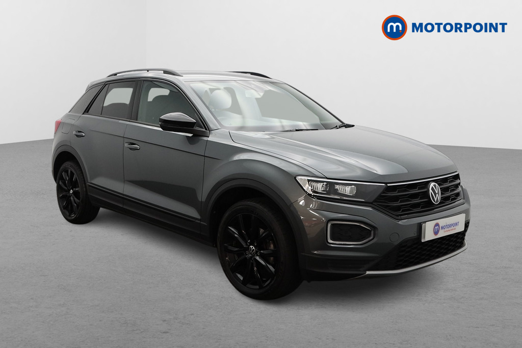 Volkswagen T-Roc Black Edition Automatic Petrol SUV - Stock Number (1582592) - Drivers side front corner