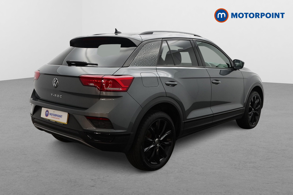 Volkswagen T-Roc Black Edition Automatic Petrol SUV - Stock Number (1582592) - Drivers side rear corner
