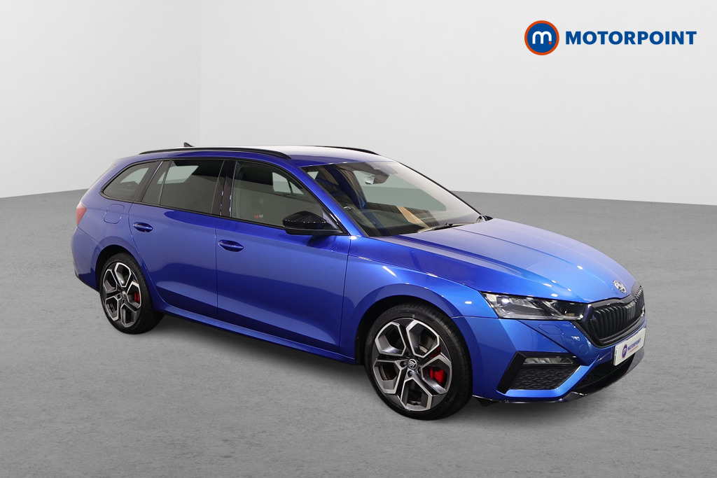 Skoda Octavia VRS Automatic Petrol Plug-In Hybrid Estate - Stock Number (1583841) - Drivers side front corner