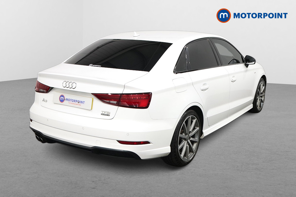 Audi A3 Black Edition Automatic Petrol Saloon - Stock Number (1584073) - Drivers side rear corner