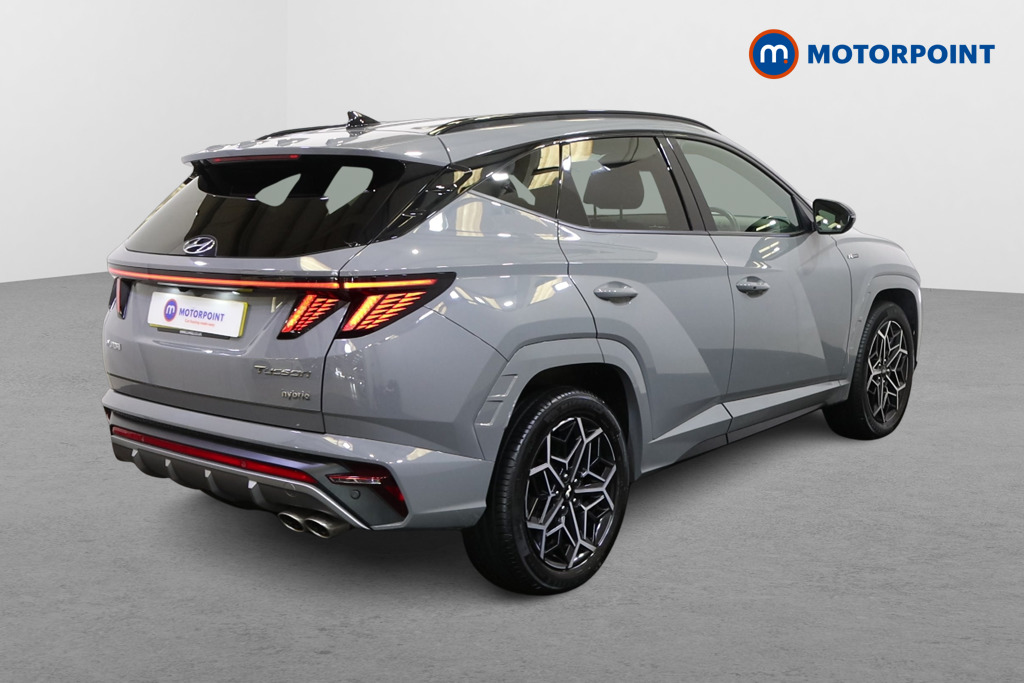 Hyundai Tucson N Line Automatic Petrol-Electric Hybrid SUV - Stock Number (1584365) - Drivers side rear corner