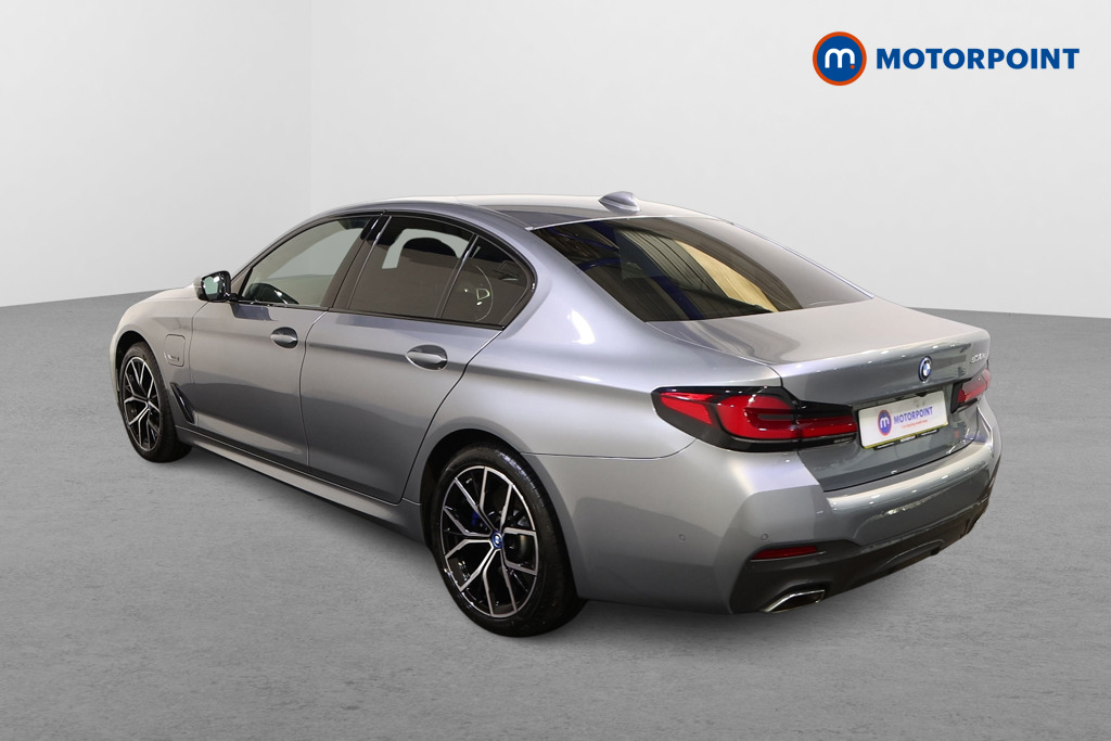 BMW 5 Series M Sport Automatic Petrol Plug-In Hybrid Saloon - Stock Number (1584450) - Passenger side rear corner