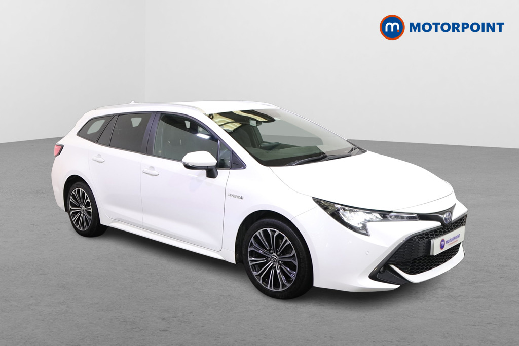 Toyota Corolla Design Automatic Petrol-Electric Hybrid Estate - Stock Number (1584458) - Drivers side front corner