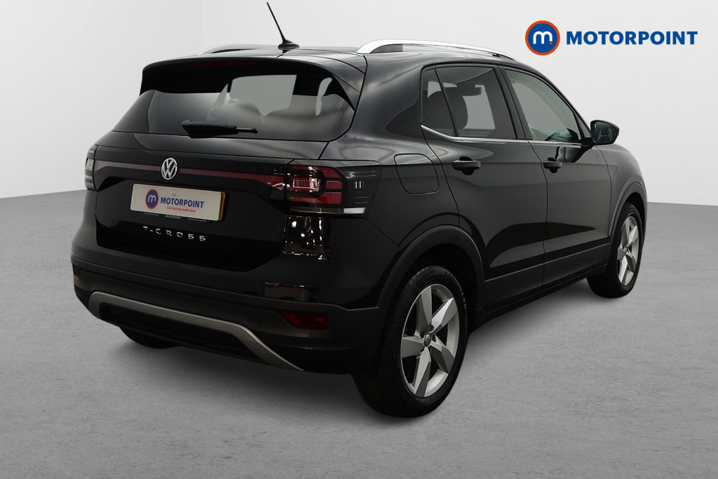 Volkswagen T-Cross SEL Manual Petrol SUV - Stock Number (1584646) - Drivers side rear corner
