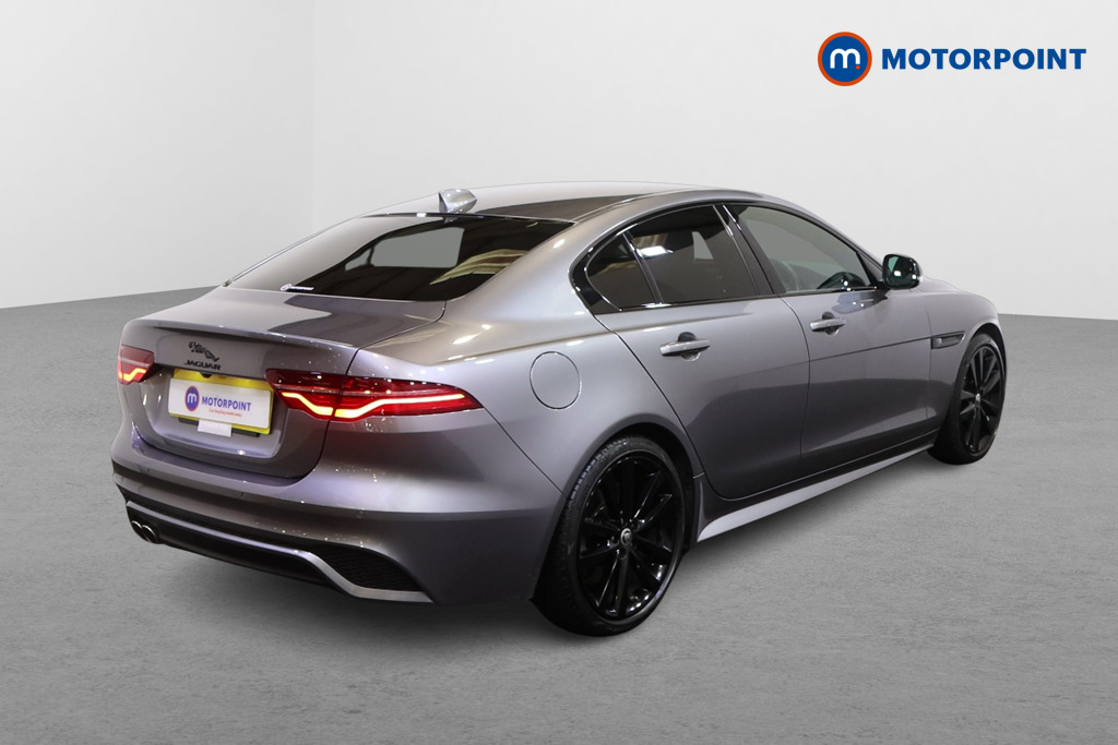 Jaguar XE R-Dynamic Se Black Automatic Diesel Saloon - Stock Number (1585127) - Drivers side rear corner