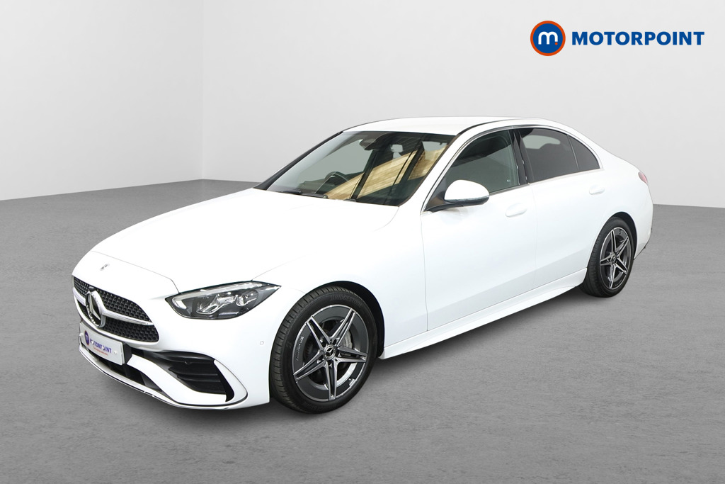 Mercedes-Benz C Class Amg Line Automatic Diesel Saloon - Stock Number (1585848) - Passenger side front corner