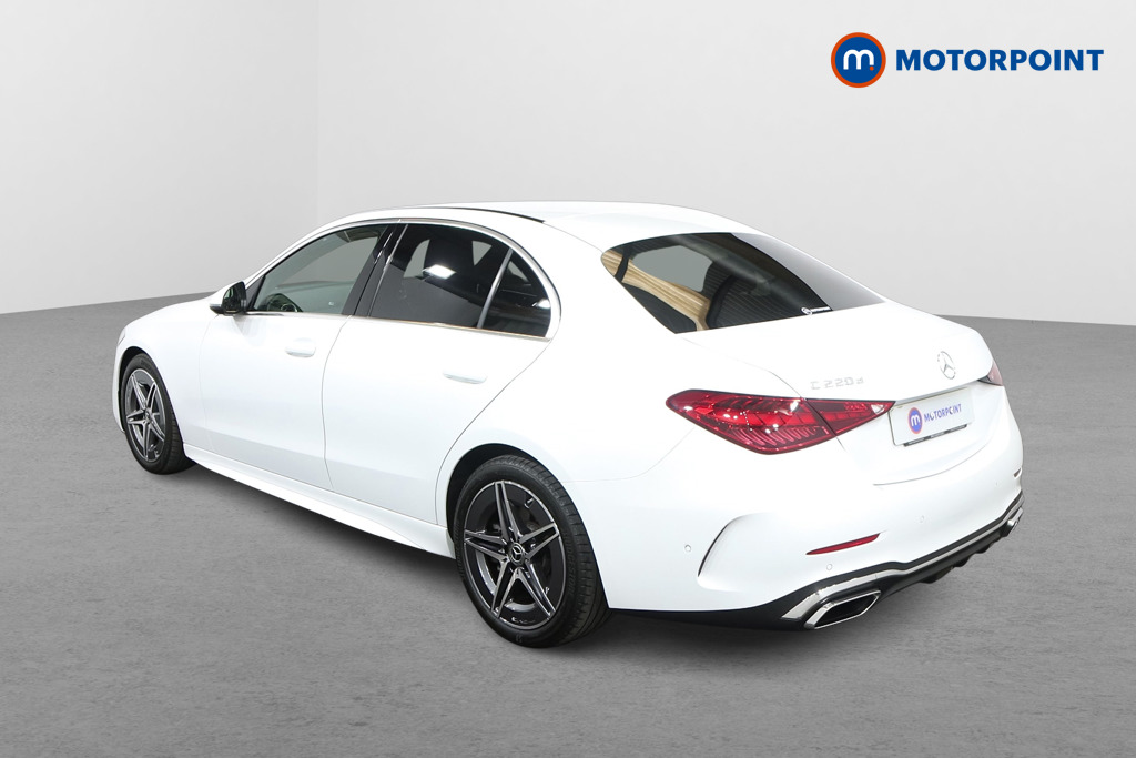 Mercedes-Benz C Class Amg Line Automatic Diesel Saloon - Stock Number (1585848) - Passenger side rear corner