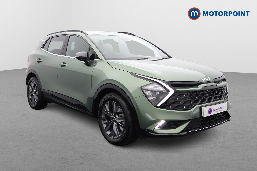KIA Sportage Gt-Line Automatic Petrol-Electric Hybrid SUV - Stock Number (1576420) - Drivers side front corner