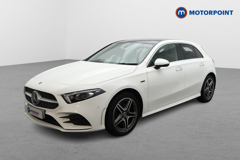 Mercedes-Benz A Class Amg Line Automatic Petrol Plug-In Hybrid Hatchback - Stock Number (1577989) - Passenger side front corner