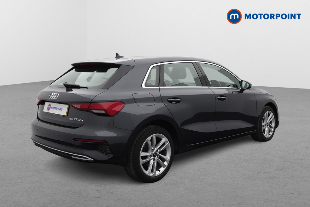 Audi A3 Sport Automatic Petrol Plug-In Hybrid Hatchback - Stock Number (1579937) - Drivers side rear corner
