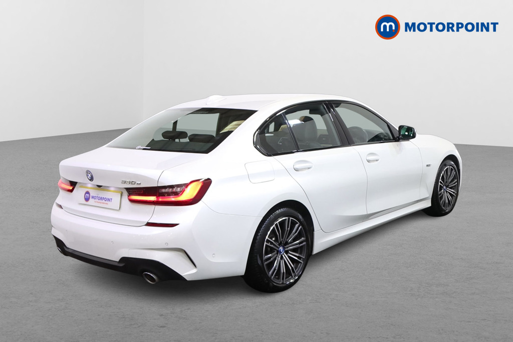 BMW 3 Series M Sport Automatic Petrol Plug-In Hybrid Saloon - Stock Number (1581440) - Drivers side rear corner