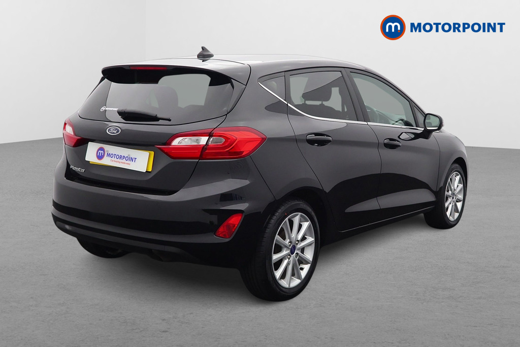 Ford Fiesta Titanium Manual Petrol Hatchback - Stock Number (1583321) - Drivers side rear corner