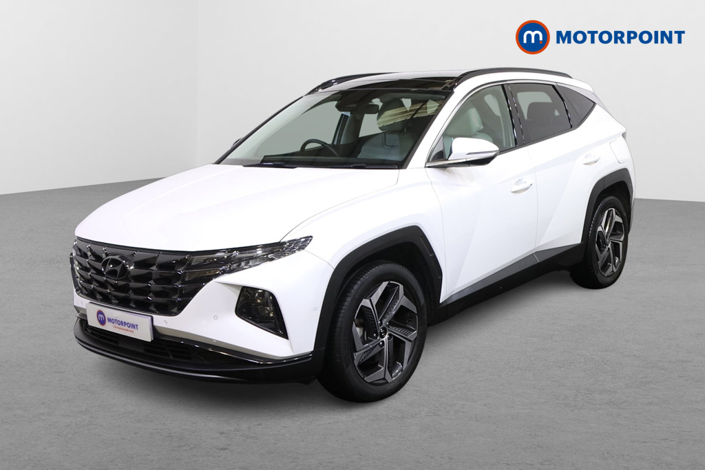 Hyundai Tucson Ultimate Automatic Petrol-Electric Hybrid SUV - Stock Number (1584475) - Passenger side front corner