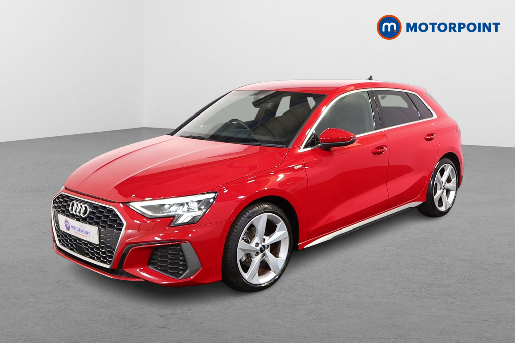 Audi A3 S Line Automatic Petrol Hatchback - Stock Number (1584635) - Passenger side front corner