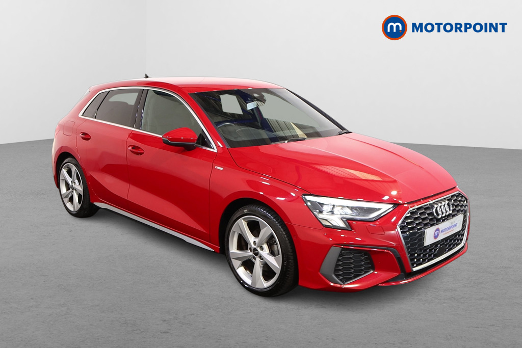 Audi A3 S Line Automatic Petrol Hatchback - Stock Number (1584635) - Drivers side front corner
