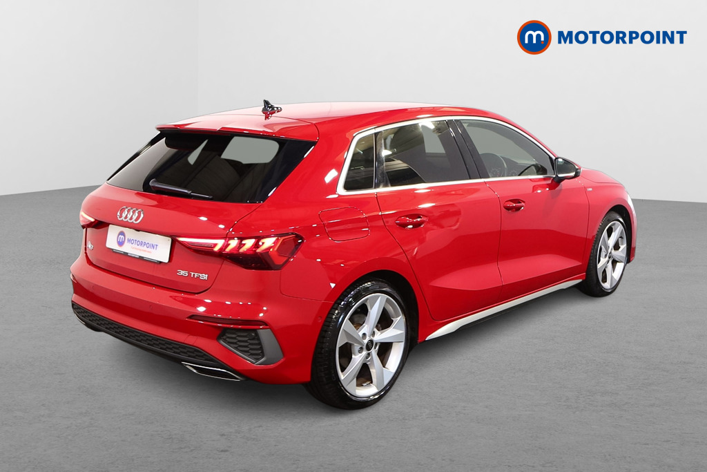 Audi A3 S Line Automatic Petrol Hatchback - Stock Number (1584635) - Drivers side rear corner