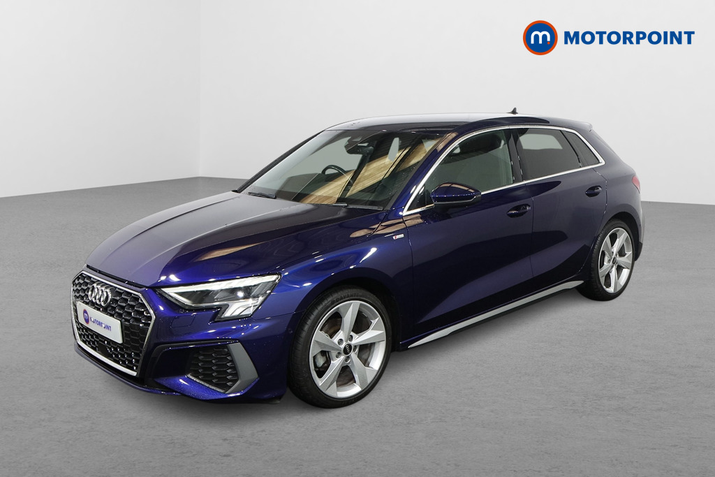 Audi A3 S Line Manual Petrol Hatchback - Stock Number (1585922) - Passenger side front corner