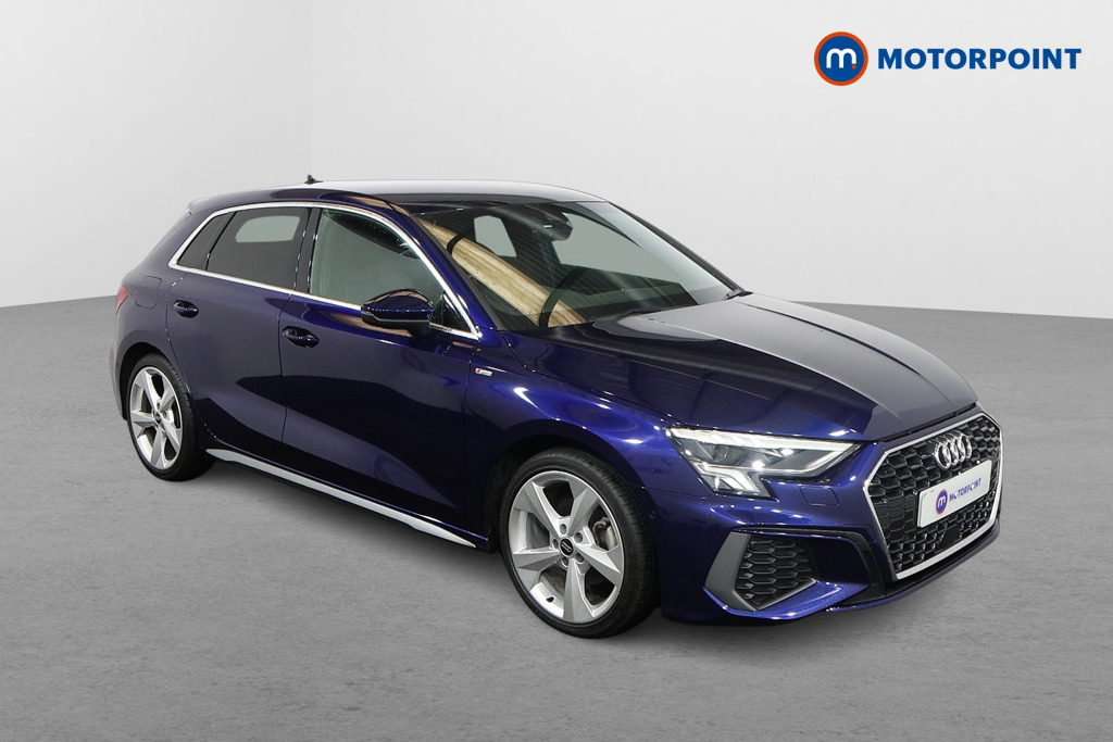 Audi A3 S Line Manual Petrol Hatchback - Stock Number (1585922) - Drivers side front corner