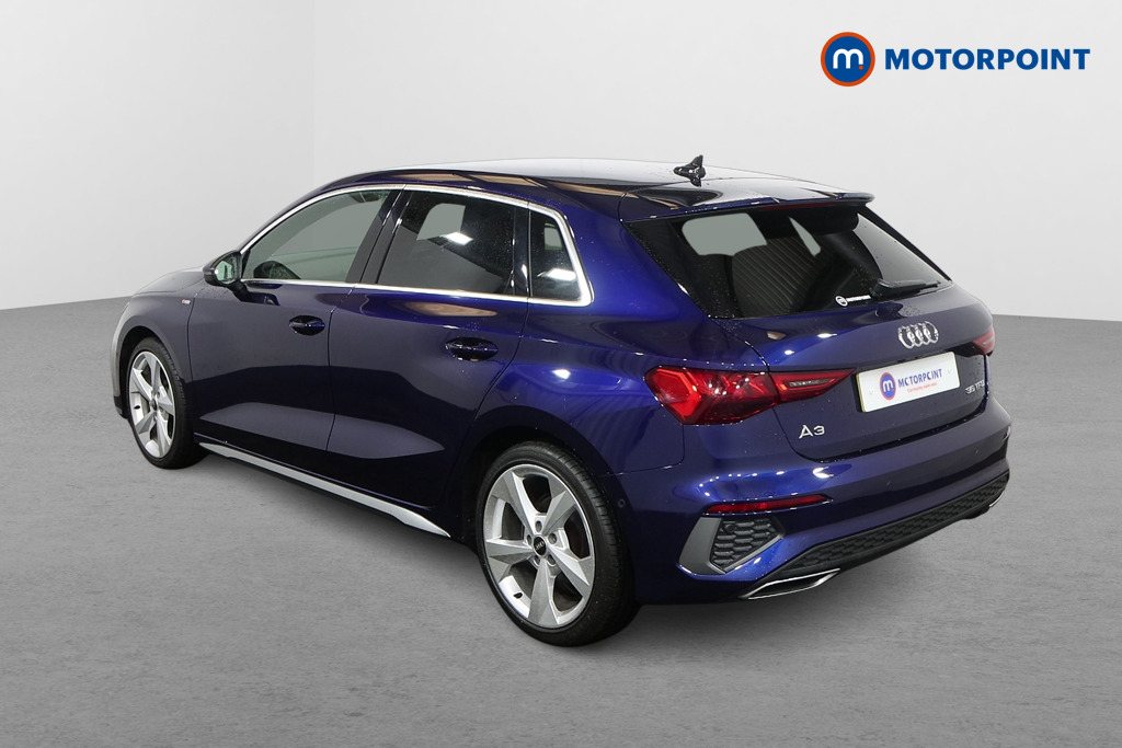 Audi A3 S Line Manual Petrol Hatchback - Stock Number (1585922) - Passenger side rear corner