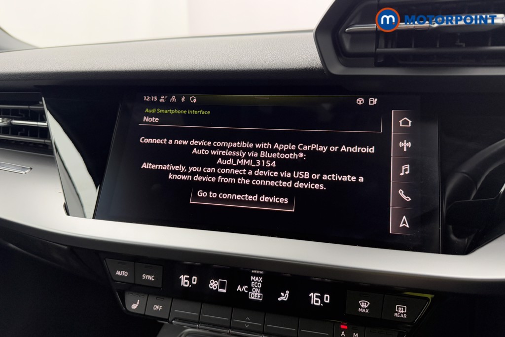 Audi A3 Sport Automatic Petrol Plug-In Hybrid Hatchback - Stock Number (1572716) - 9th supplementary image