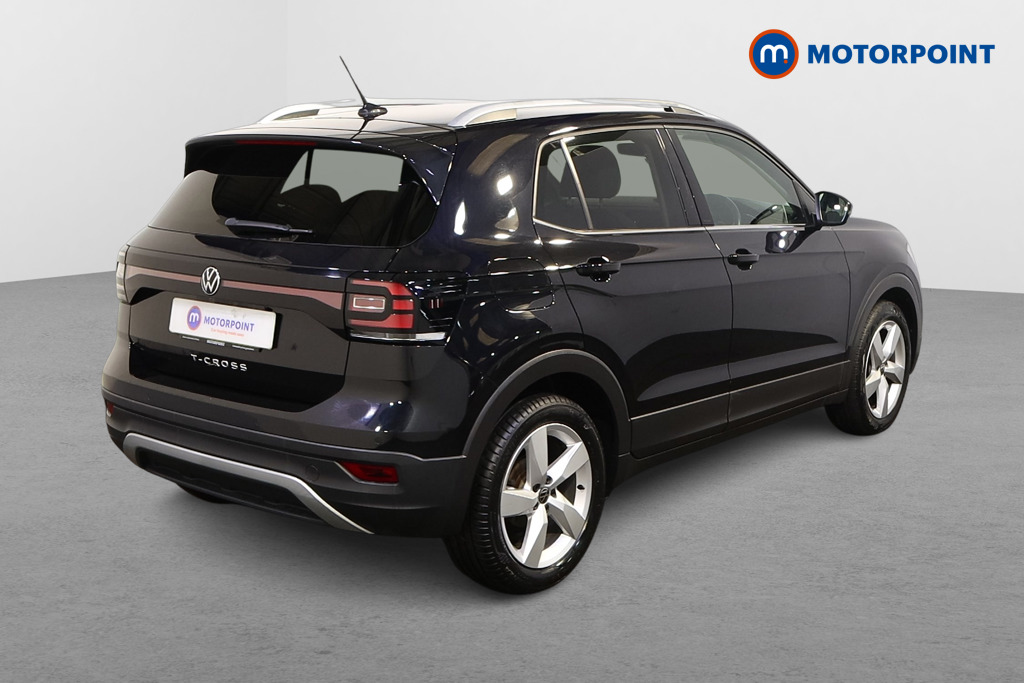 Volkswagen T-Cross SEL Manual Petrol SUV - Stock Number (1580452) - Drivers side rear corner